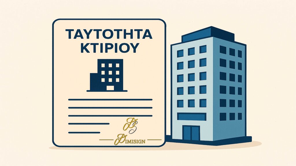 Electronic Building Identity Ταυτότητες-κτιρίου--Dimisign